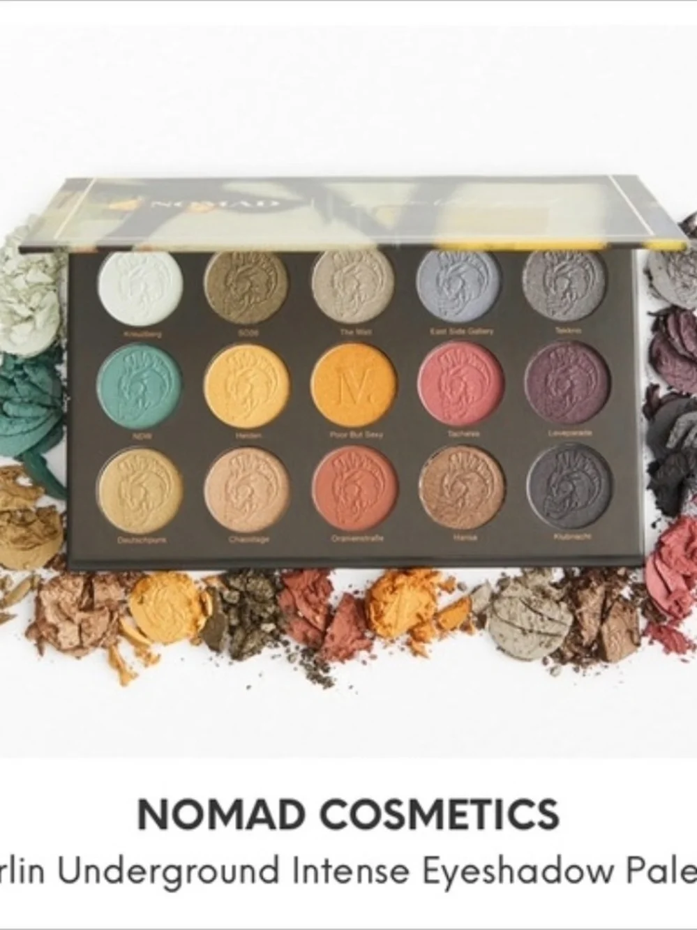 Nomad 10 Year Anniversary 15 Shade Eye Color Pallette.